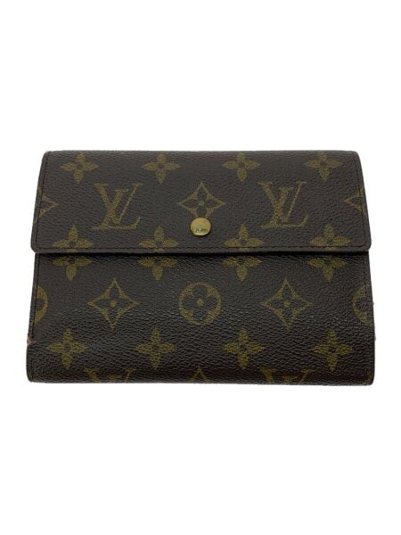 LOUIS VUITTON / ポルト・トレゾール・エテュイ・パピエ_モノグラム・キャンバス_BRW/PVC/BRW/総柄/メンズ LOUIS VUITTON(ルイヴィトン) / ポルト・トレゾール・エテュイ・パピエ