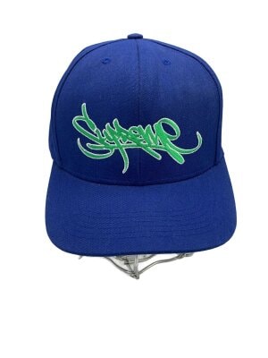 Supreme(シュプリーム) / キャップ/M/コットン/BLU/無地/メンズ | 中古