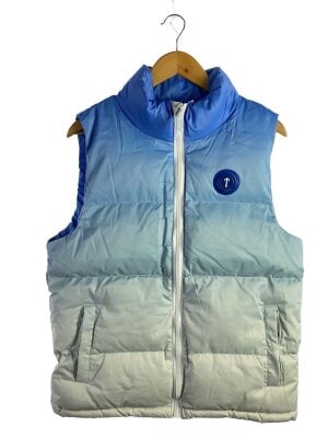 TRAPSTAR(トラップスター) / ダウンベスト/M/ポリエステル/BLU