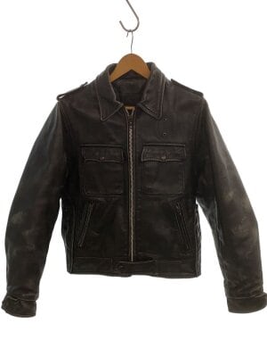 VANSON(バンソン) / スレ・シワ有/ENF/エンフィールド/USA/レザー