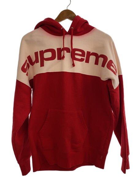 Supreme(シュプリーム) / 17AW/Blocked Hooded/パーカー/M/コットン 