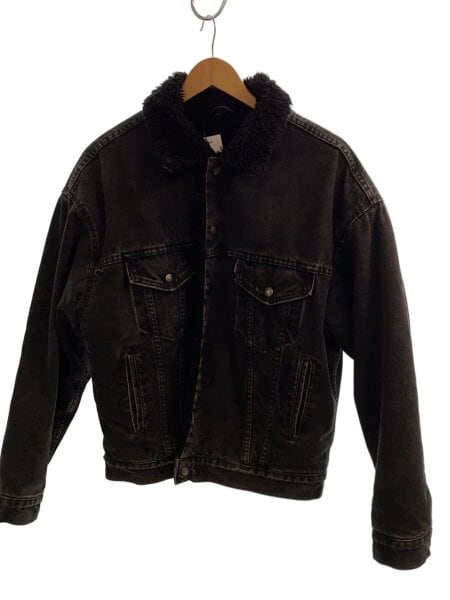 Levi's(リーバイス) / 90s/USA製/ボアジャケット/Gジャン/M/デニム/BLK