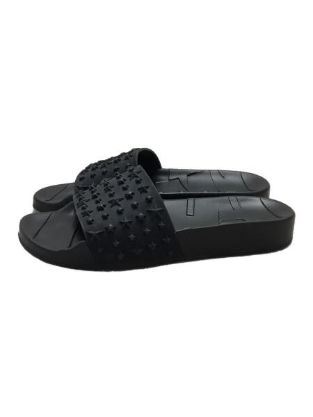 JIMMY CHOO(ジミーチュウ) / ラバー/シャワーサンダル/--/BLK | 中古品 