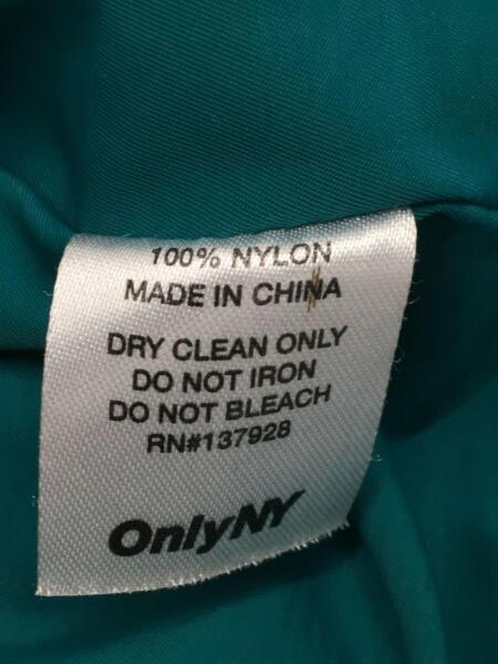 ONLY NY キルティングベスト Only ny XL ダウンベスト オレンジ