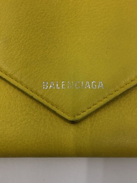BALENCIAGA(バレンシアガ) / PAPIER THIN MONEY/長財布/レザー/YLW 