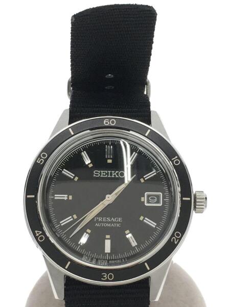 SEIKO(セイコー) / 自動巻腕時計/アナログ/ナイロン/BLK/BLK/SARY197 