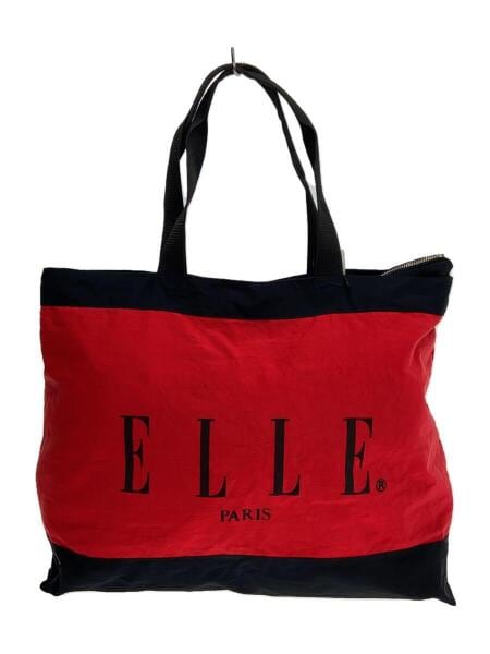 ELLE(エル) / トートバッグ/PVC/RED/無地 | 中古品の販売・通販なら 