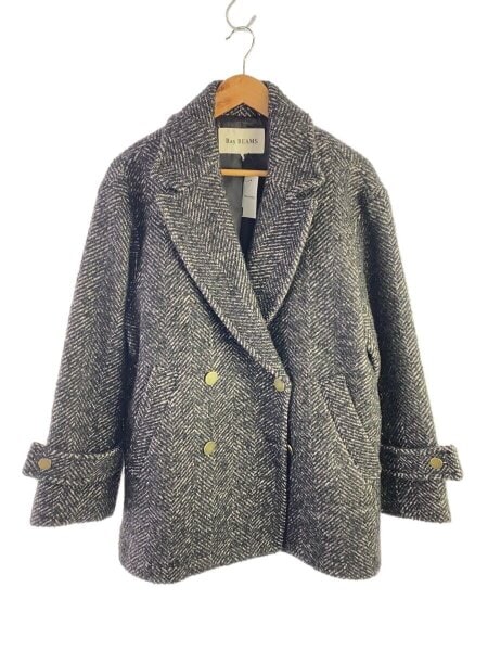 Ray BEAMS / ツイード ダブル ハーフ コート 【公式通販】