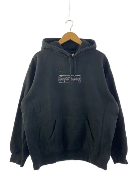 Supreme KAWS ボックスロゴ ブラック パーカー Supreme 