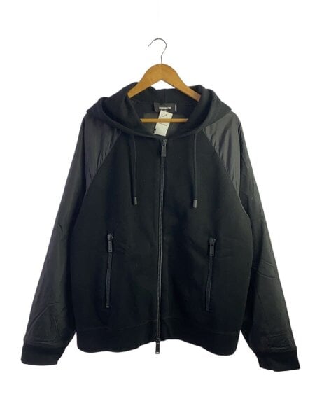 DSQUARED2(ディースクエアード) / ジップパーカー/XXL/レーヨン/BLK 