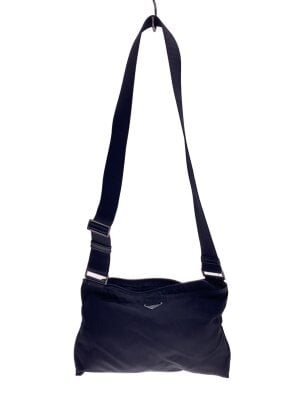 PRADA(プラダ) / VELASPORT/ナイロンショルダーバッグ/ナイロン/BLK