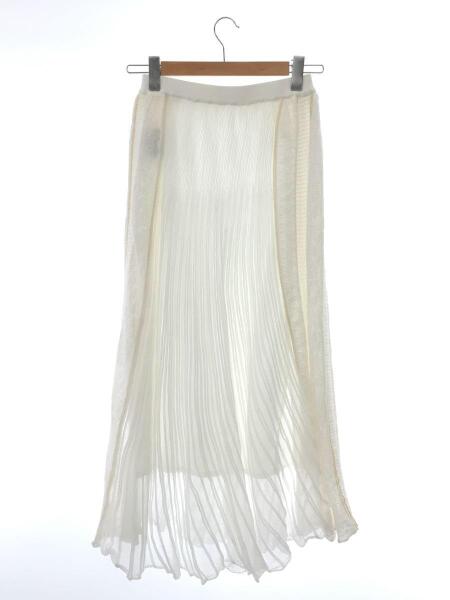 ESTNATION(エストネーション) / シアーレースミックスプリーツスカート