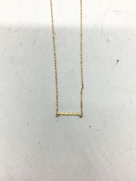 【ete】k18 クレール トライアングルカット ネックレス ゴールド エテ ete】k18 クレール トライアングルカット ネックレス ゴールド エテ