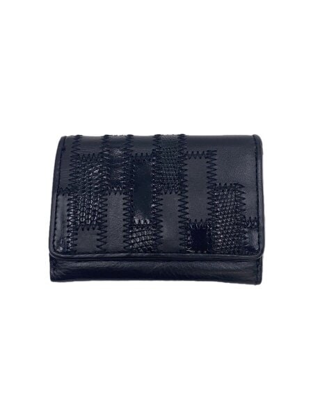 glamb(グラム) / 3つ折り財布/レザー/BLK/無地/メンズ | 中古品の販売 