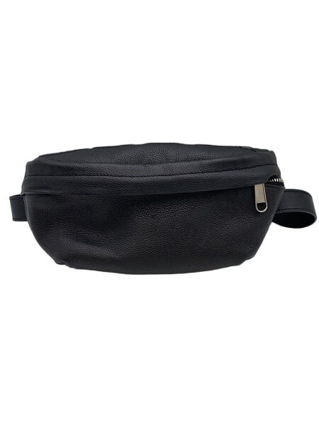 GUCCI(グッチ) / ウエストバッグ_GGスプリーム/レザー/BLK/無地