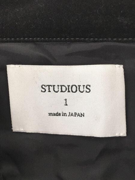 STUDIOUS(ステュディオス) / ベロアコンビジップブルゾン/ジャケット/1 