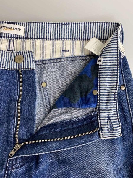 A BATHING APE(アベイシングエイプ) / ショートパンツ/M/デニム/IDG