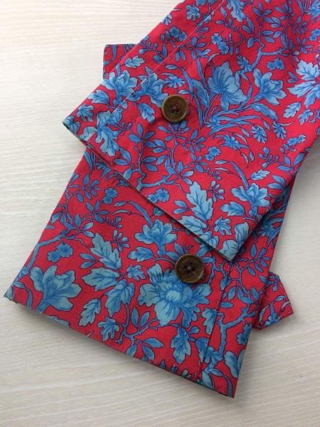【極美品】ポールスミス　ブラックレーベル　コート　花柄　ネイビー　2way Paul Smith Black Label(ポールスミスブラックレーベル) / ウィメンズ