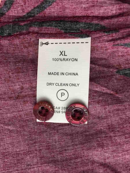 STUSSY(ステューシー) / ステューシー/長袖シャツ/XL/レーヨン