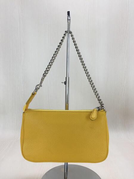 COACH(コーチ) / コーチ/ポーチ/レザー/イエロー/53077 | 中古品の販売 