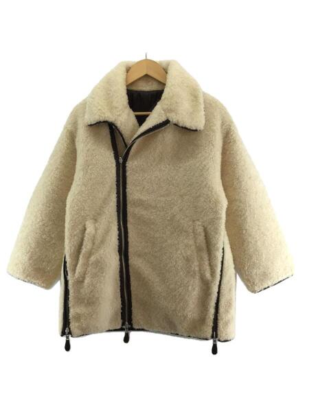 CASAFLINEカーサフライン ステンカラーボアリバーシブルJKコート CASA FLINE（カーサフライン）の「ステンカラーボアリバーシブルJK