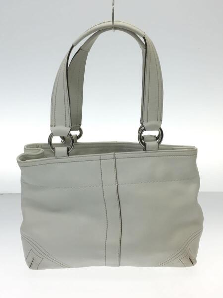 COACH(コーチ) / ハンドバッグ/コーチ/レザー/ホワイト/8A09 | 中古品 