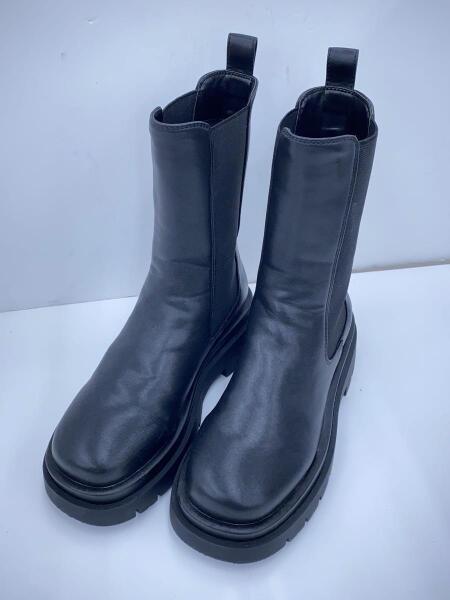 オデットエオディール レザー ブーティ ブラック 23.5 センチ ODETTE E