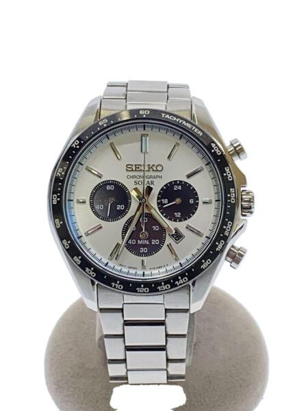 SEIKO(セイコー) / ソーラー腕時計/アナログ/ステンレス/SLV/SLV/V175 