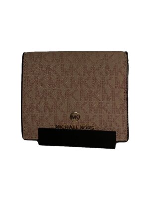 MICHAEL KORS(マイケルコース) / 3つ折り財布/--/PNK/総柄/レディース