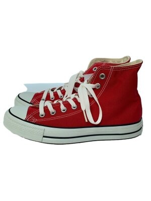 CONVERSE / ハイカットスニーカー/US8.5/RED/レザー CONVERSE(コンバース) / ハイカットスニーカー/US8.5/RED/レザー
