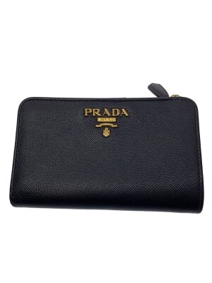 PRADA(プラダ) / 2つ折り財布/ナイロン/BLK/レディース/1MH523/TESSUTO