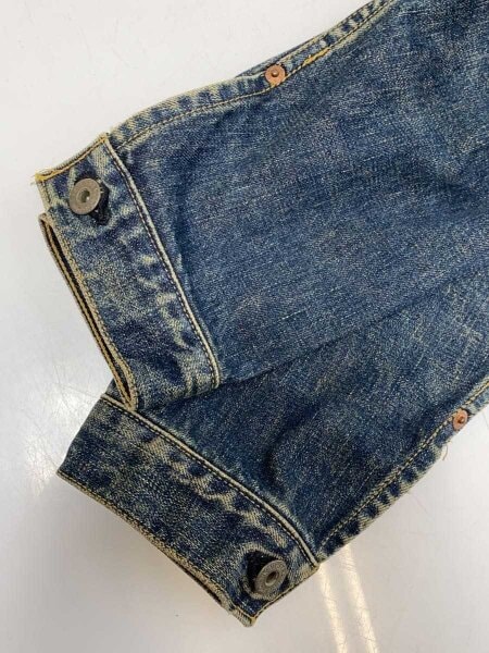Levi's(リーバイス) / 1st復刻/95年製/Gジャン/40/コットン/IDG/無地
