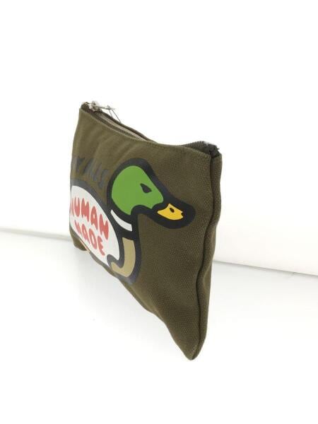 HUMAN MADE(ヒューマンメイド) / ポーチ/キャンバス/KHK | 中古品の 