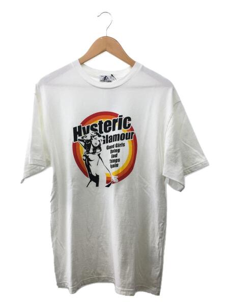 HYSTERIC GLAMOUR(ヒステリックグラマー) / Tシャツ/L/コットン/WHT 