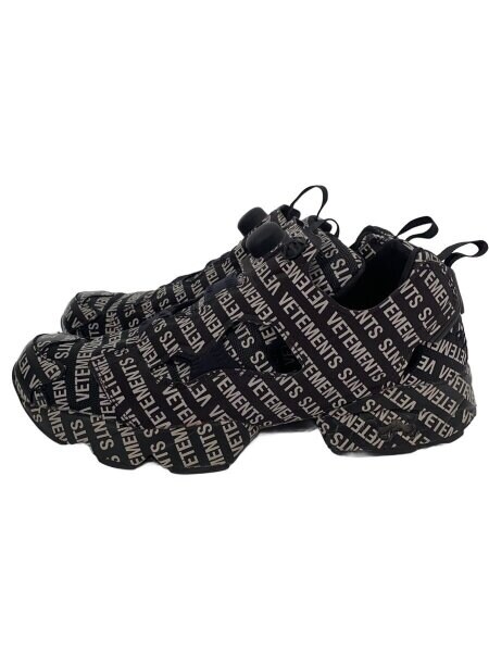 VETEMENTS ヴェトモン パンチング加工 ロゴ ローカット スニーカー 靴 VETEMENTS(ヴェトモン) / ローカットスニーカー/28cm/BLK// | 中古品の