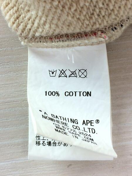 A BATHING APE(アベイシングエイプ) / ジップパーカー/S/コットン/RED