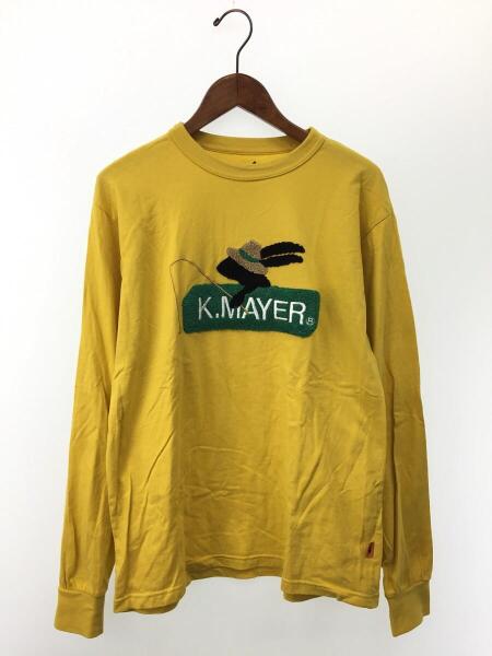 k.mayer(KRIFF MAYER)(クリフメイヤー) / 長袖Tシャツ/M/コットン/YLW 