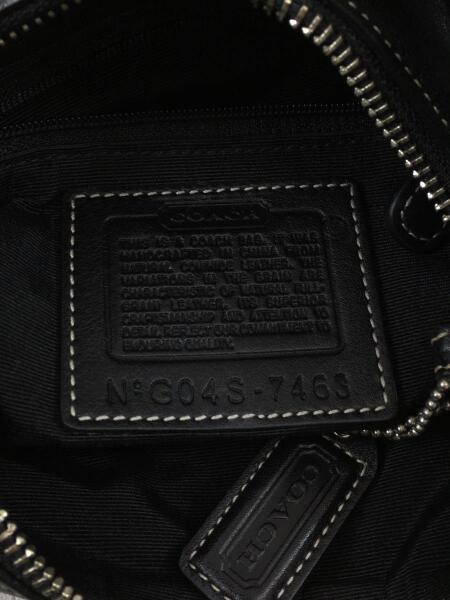 COACH(コーチ) / ショルダーバッグ/7463/レザー/BLK/無地 | 中古品の
