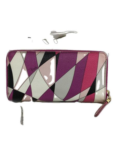 EMILIO PUCCI(エミリオプッチ) / 長財布/レザー/PNK | 中古品の販売 