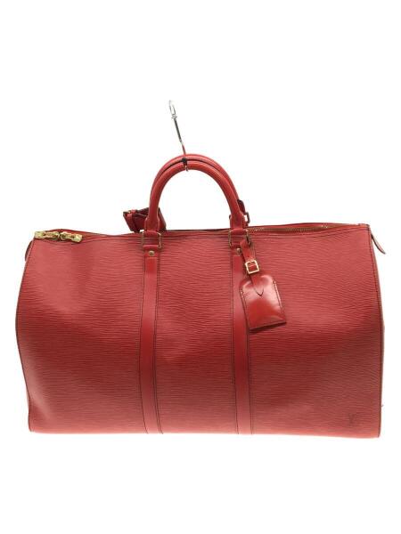 LOUIS VUITTON(ルイヴィトン) / キーポル55_エピ_RED/レザー/RED 