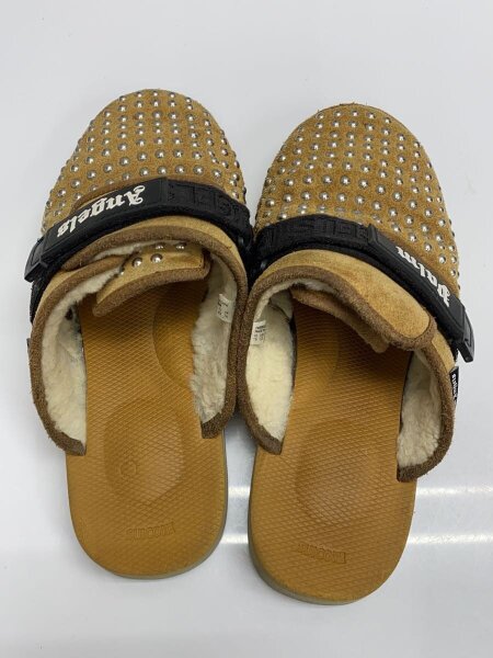suicoke/スイコック/US10/ブラウン/BEAMS別注/ムートン/スリッポン 
