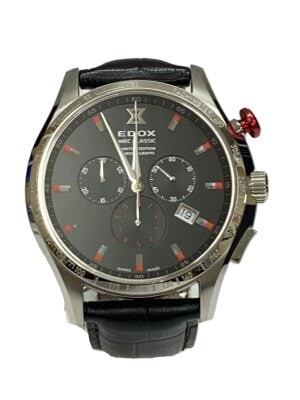 EDOX(エドックス) / 自動巻き腕時計/アナログ/ラバー/GRY/BLK/88002