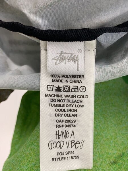 STUSSY / ナイロンジャケット/M/ナイロン/マルチカラー/115759 STUSSY(ステューシー) / ナイロンジャケット/M/ナイロン/マルチカラー