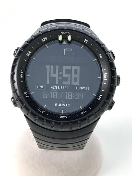 SUUNTO(スント) / 腕時計/デジタル/--/BLK/本体のみ 箱無し | 中古品の 