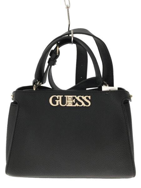 GUESS(ゲス) / ショルダーバッグ/レザー/BLK/無地 | 中古品の販売 