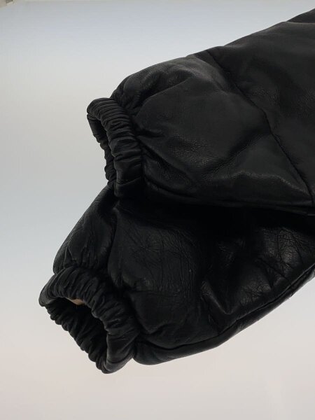 MCM(エムシーエム) / ダウンジャケット/S/牛革/BLK | 古着の販売・通販