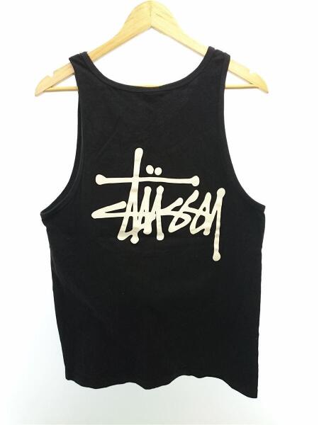 STUSSY(ステューシー) / バックロゴ/ノースリーブ/ロゴ/タンクトップ/M 