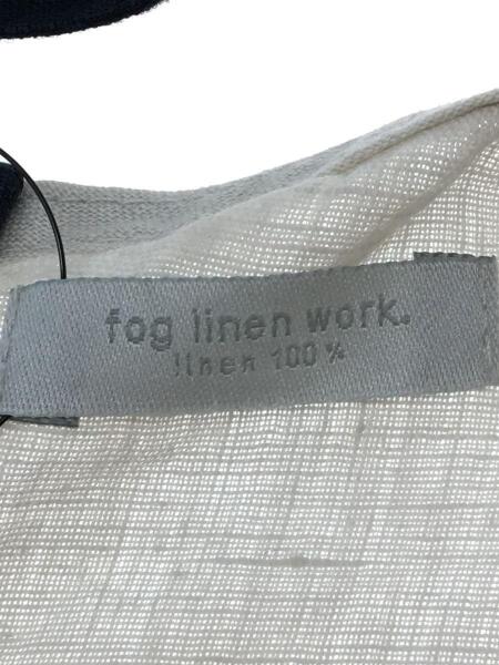 fog linen work(フォグリネンワーク) / 半袖ブラウス/バックリボン 