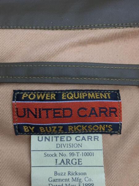 UNITED CARR / ジャケット/L/コットン/KHK/M18608 UNITED CARR(ユナイテッドカー) / ジャケット/M18608/L/コットン/BRW