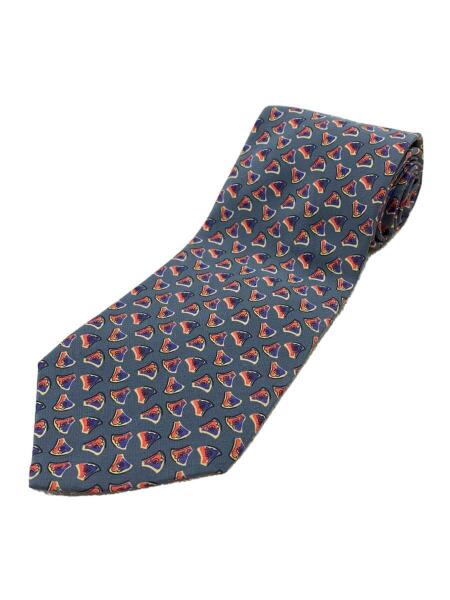 Christian Dior◇Christian Dior/ネクタイ/シルク/GRY/メンズ